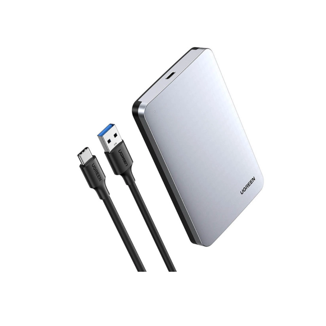 UGREEN Aluminum Alloy 2.5-Inch SATA External Hard Drive Enclosure