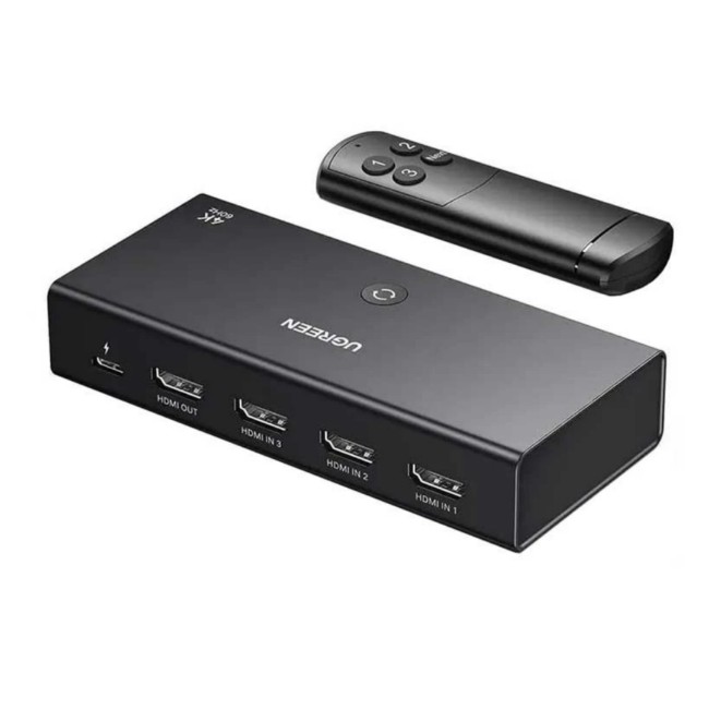 Ugreen 3-in-1 HDMI Switch Splitter 60Hz