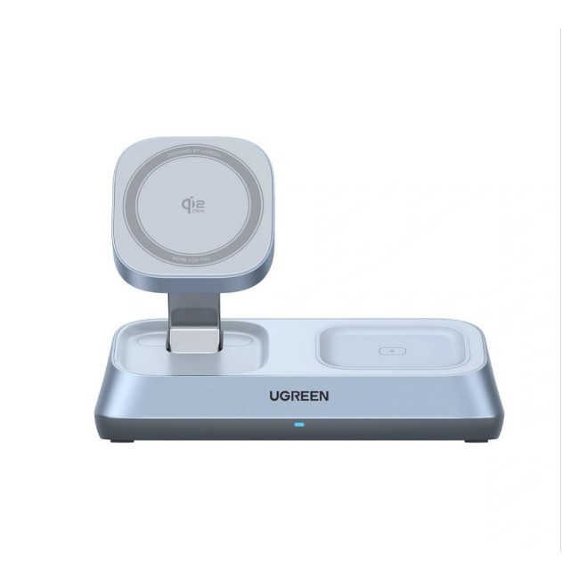 Ugreen 3-in-1 Magnetic Wireless Charger (MFi Certified)