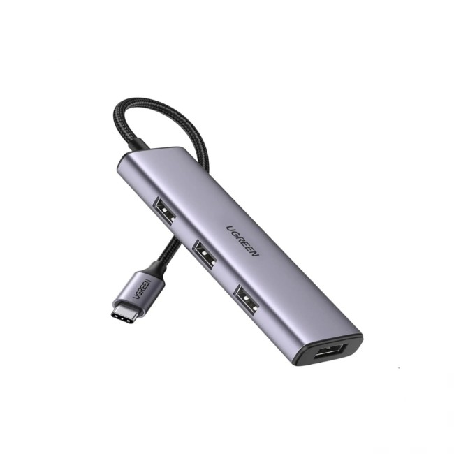 Ugreen Aluminum 4-in-1 USB-C to USB 3.0 Hub
