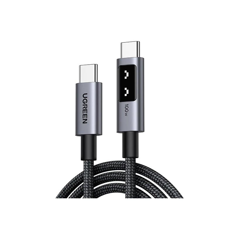 UGREEN UNO USB-C to USB-C 100W PD Fast Charging Cable (1m)
