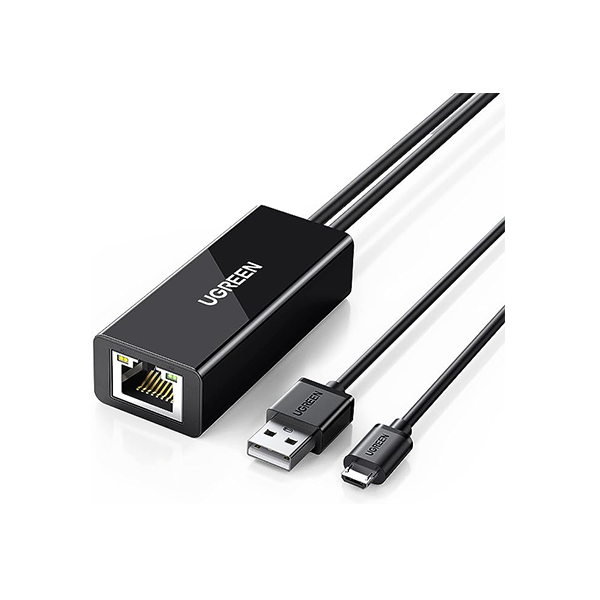 Ugreen 30985 Micro & USB to RJ45 LAN Network Adapter