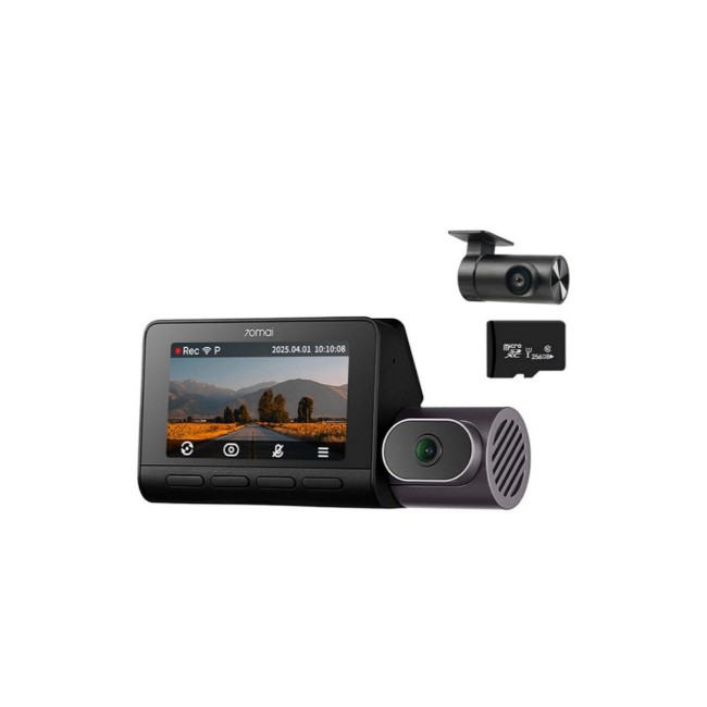 Xiaomi 70mai T800-41 4K 3-Channel Dash Cam with 512GB Memory Card