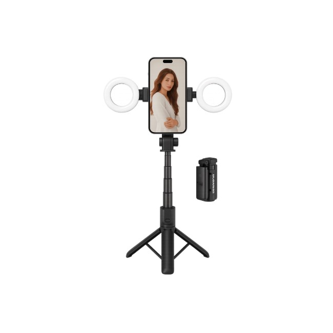 Plokama Live-M5 3-in-1 Handle Tripod Selfie Stick