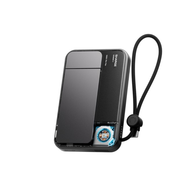 Sharge ICEMAG 3 35W Qi2 10000mAh Power Bank with Built-in Cable