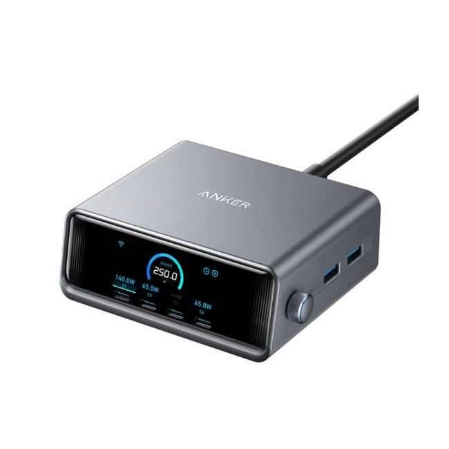 Anker Prime 250W 6-Port GaN Charging Station