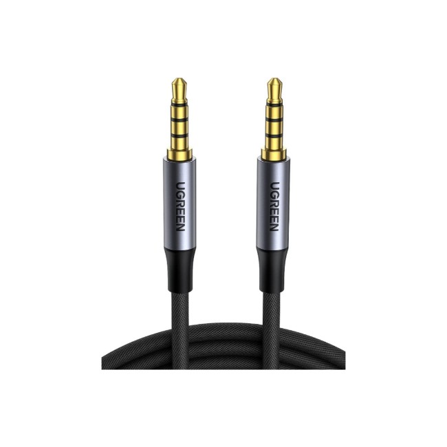 Ugreen 3.5mm 4-Pole Male to Male Braided Audio Cable (1m)
