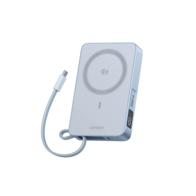 Ugreen MagFlow Qi2 Magnetic Wireless Power Bank 10000mAh 25W