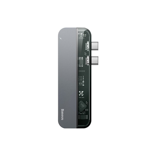 Baseus Transparent Series Dual Type-C Multi-functional Hub