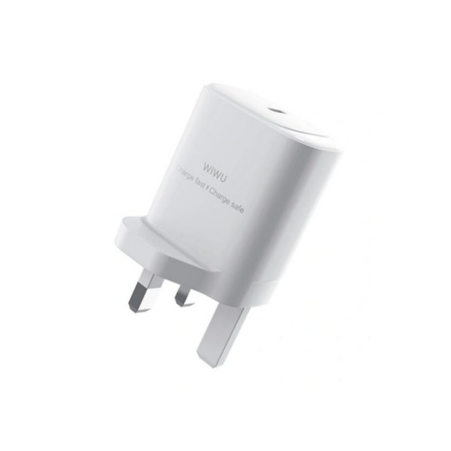 WiWU Essen 30W PD GaN Fast Charger (UK Plug)