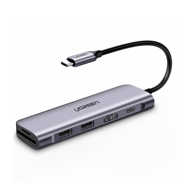 Ugreen 6-in-1 USB-C PD Multifunctional Adapter with 4K HDMI
