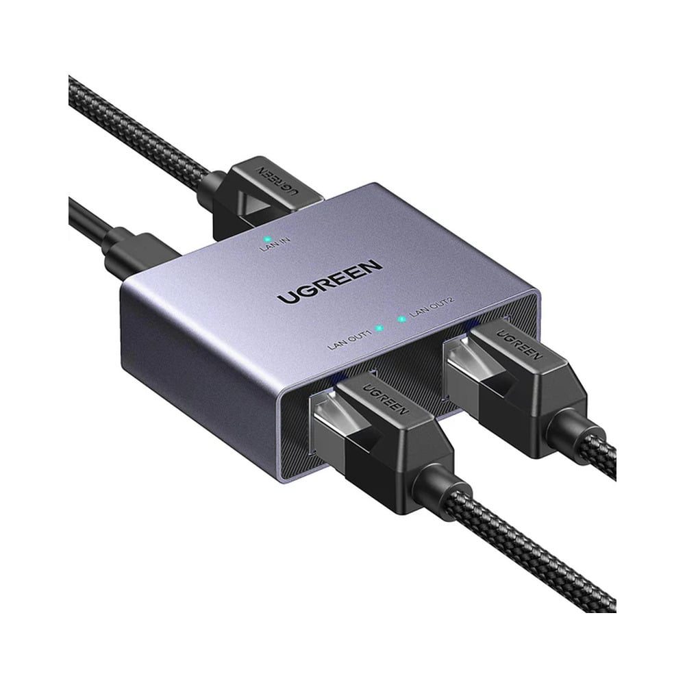 UGREEN Gigabit Ethernet 1 to 2 Splitter