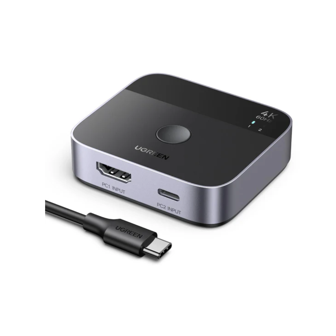 UGREEN 2-in-1 USB-C and HDMI Switch 4K@60Hz