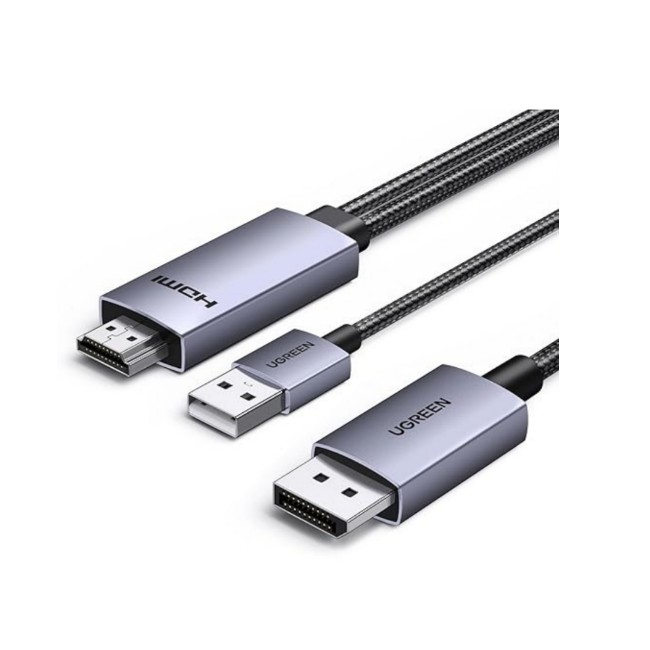 Ugreen HDMI to DisplayPort Cable 4K 60Hz (2m)