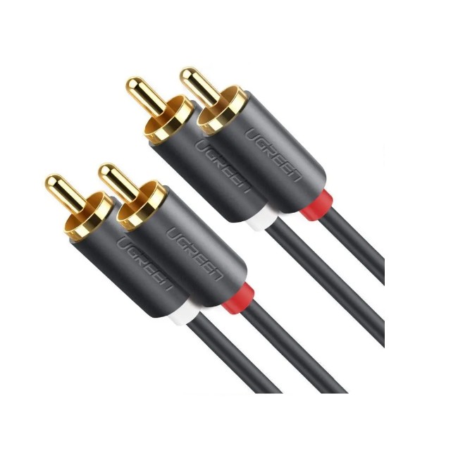 Ugreen 2RCA Male to 2RCA Male Audio Cable 1m
