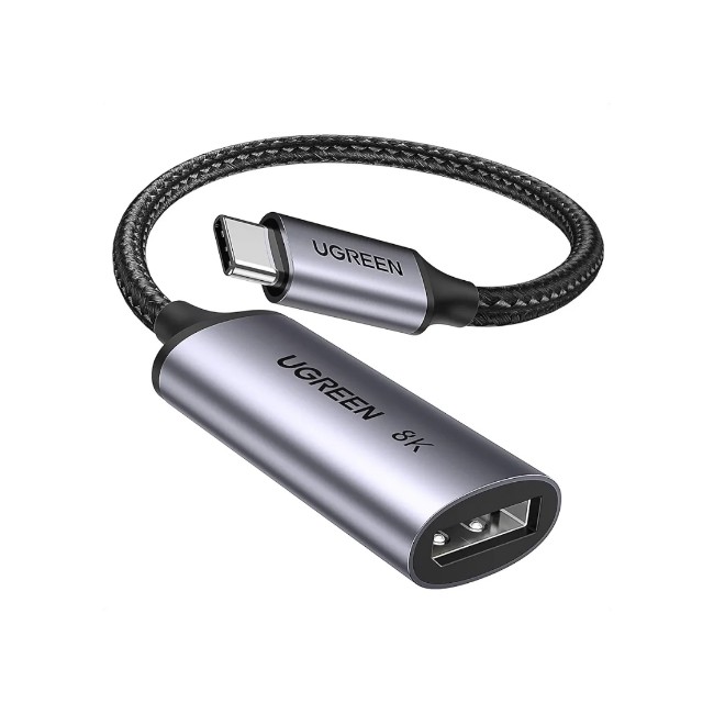 UGREEN USB-C to DisplayPort 8K@60Hz Cable (10cm)