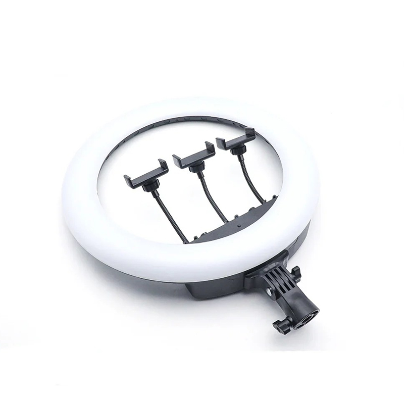 Rtako 18 inch Ring Light with 3 Phone Holders