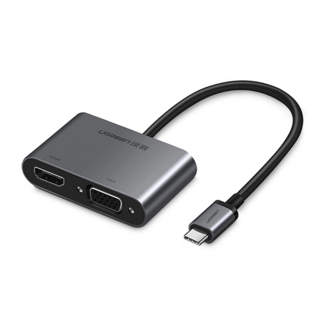 Ugreen 4-in-1 USB-C Hub (HDMI, VGA, USB-A 3.0, USB-C PD)