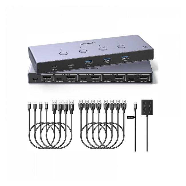 Ugreen 8K HDMI KVM Switch 4-in-1 Out