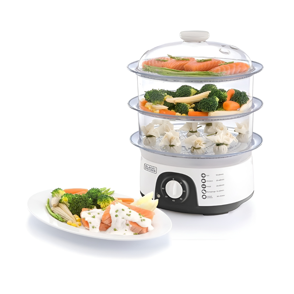 Black & Decker 3 Tier Food Steamer