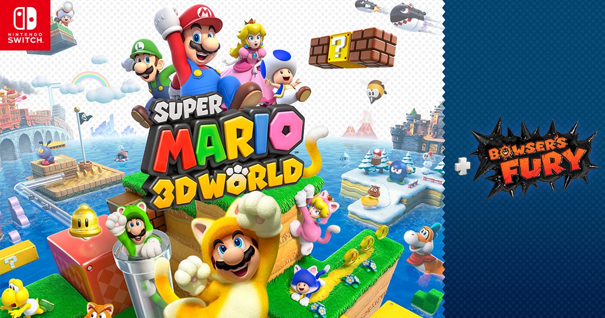 Nintendo Switch Super Mario 3D World + Bowser's Fury