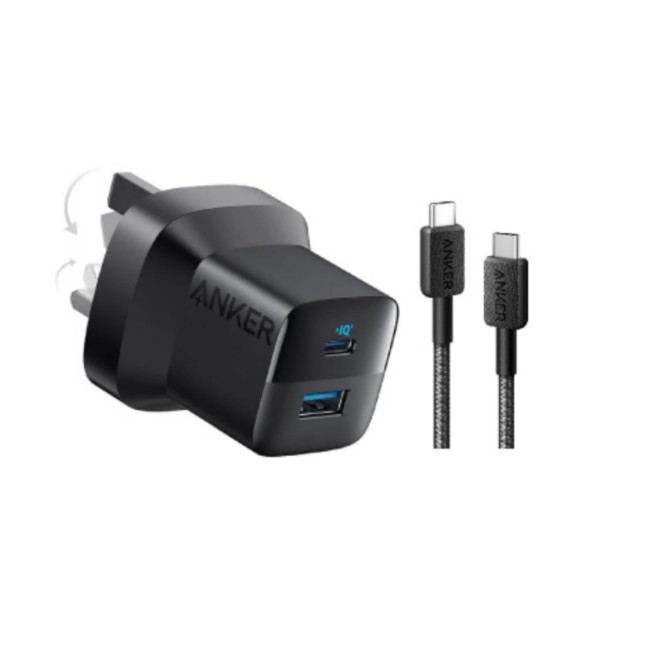 Anker 323 33W Charger with Type-C to Type-C Cable Bundle