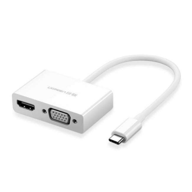 Ugreen USB Type-C to HDMI + VGA Converter