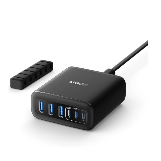 Anker 112W 6-Port USB-C Charger (3 Pin)