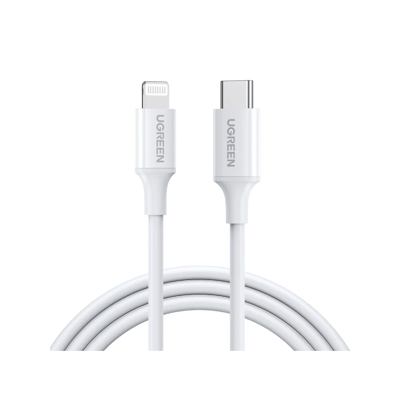 Ugreen USB-C to Lightning PD Fast Charging Cable (MFi Certified)