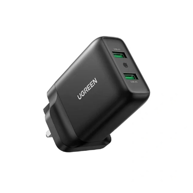 Ugreen 36W Dual USB QC 3.0 Wall Charger