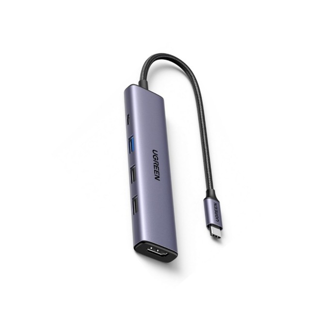 Ugreen Revodok 5-in-1 USB-C Hub Adapter 100W PD 4K 60Hz