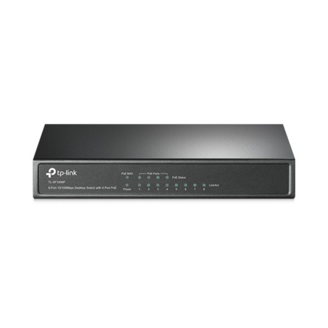 TP-Link TL-SF1008P 8-Port 10/100Mbps Desktop Switch with 4-Port PoE