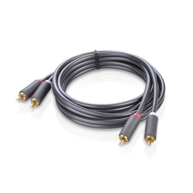 Ugreen 2RCA Male to 2RCA Male Audio Cable 3m