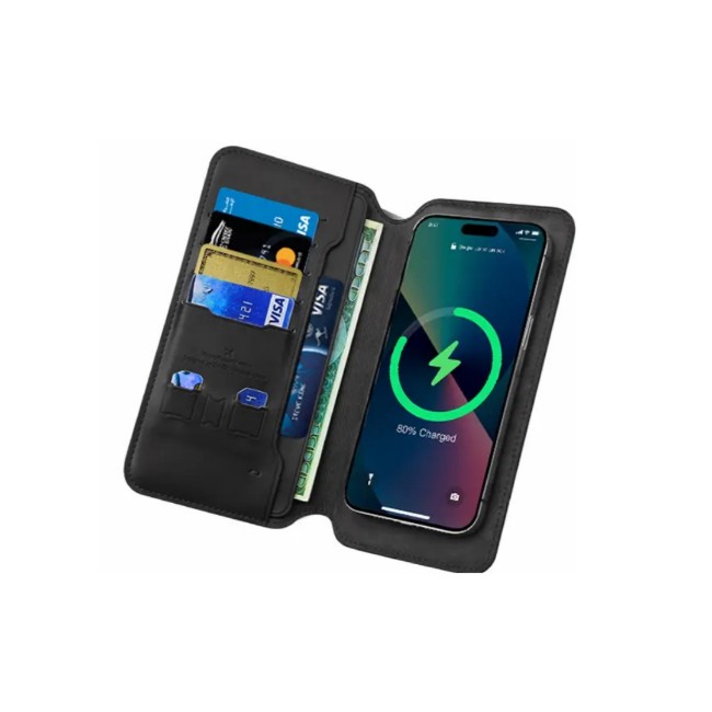 Maxwell Power Vault Leather Wallet Power Bank 10000mAh 22.5W