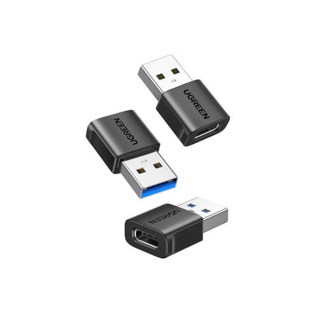 Ugreen USB-C Female to USB-A Male Adapter (3 Pack)