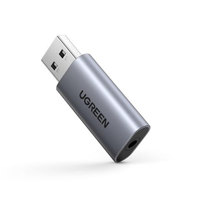Ugreen 2-in-1 USB External Sound Card Audio Adapter