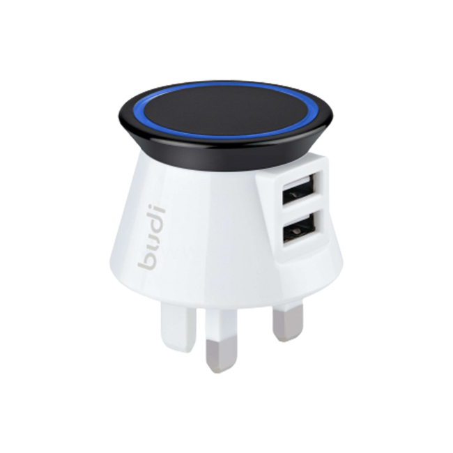 Budi 12W 2-Port USB Charger Dock