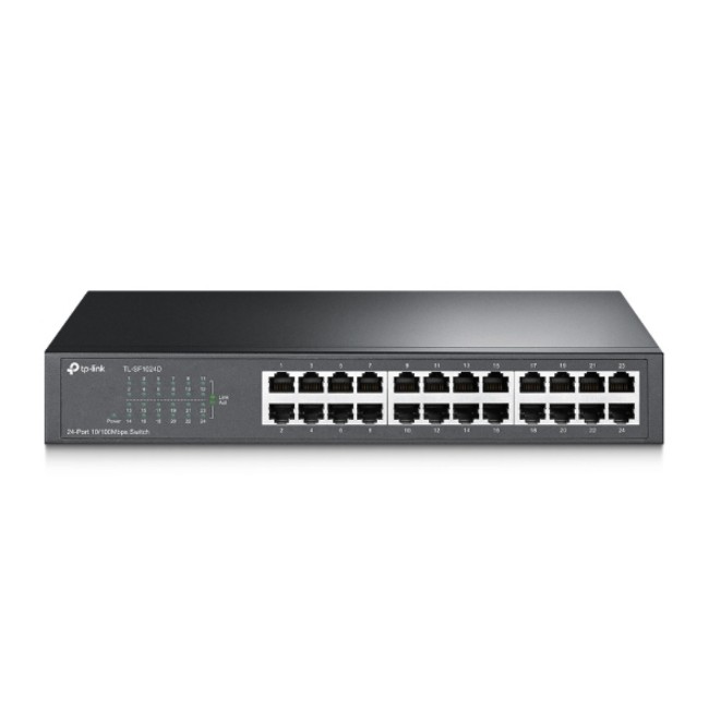 TP-Link TL-SF1024D 24-Port 10/100Mbps Desktop/Rackmount Switch