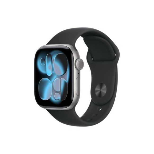 Apple Watch Series 11 42mm Space Gray Aluminum GPS Black Sport Band