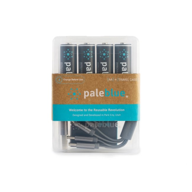 Paleblue AA Alkaline USB-C Rechargeable Batteries